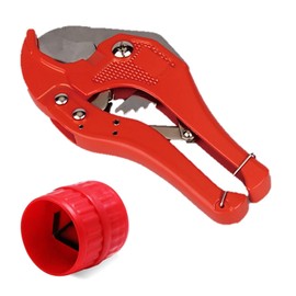 ST TS Pipe Reamer, PVC Cutter, Reamer, Chamfer, Pipe Cutter, Set of 2, Copper, Brass, PVC Cut