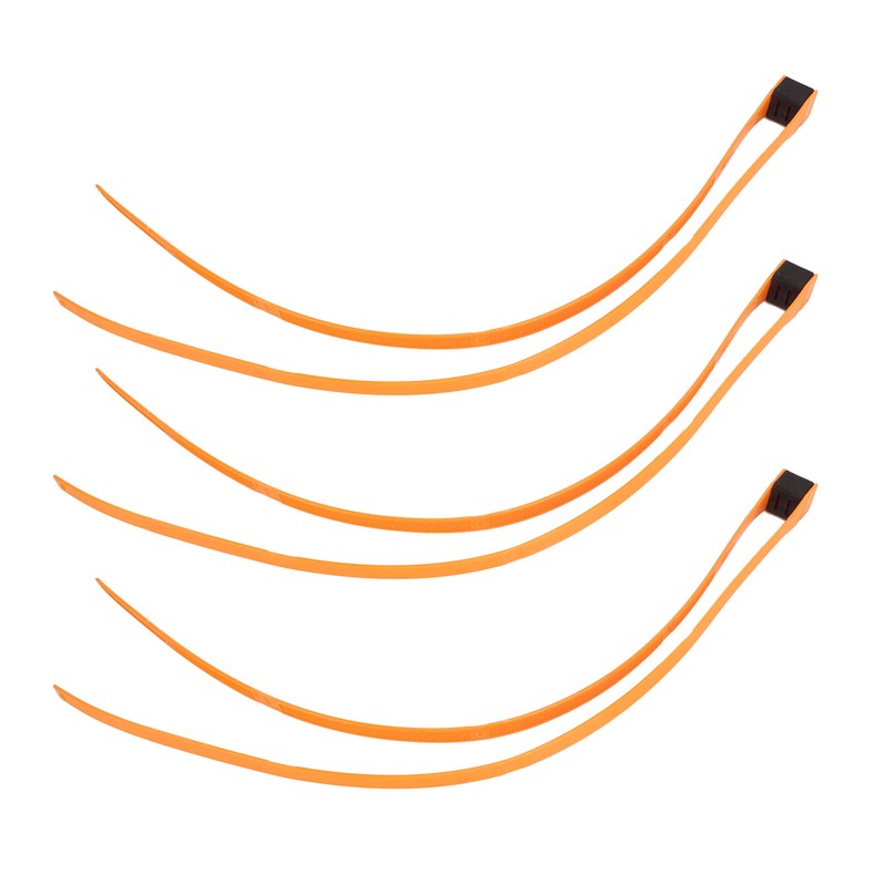 3Pcs Nylon Cable Tie Wire Zip Self Locking with Pull