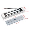 Electric Magnetic Lock 180KG 350LBS Holding Force Electromagnet Lock 12V