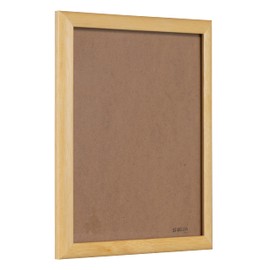 Kenko AM-MD-IN-NA Picture Frame, Drawing Frame, Inch Size, Natural Glass Surface, Wood Frame, Hanging String and Hardware Included
