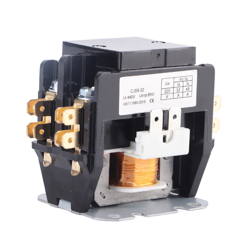 32A Air Conditioner Contactor Silver Alloy Contacts 2 Pole AC