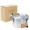 Kantine 51° Nord Stainless Steel Lunch Box, Leak-Proof Lunch Box,