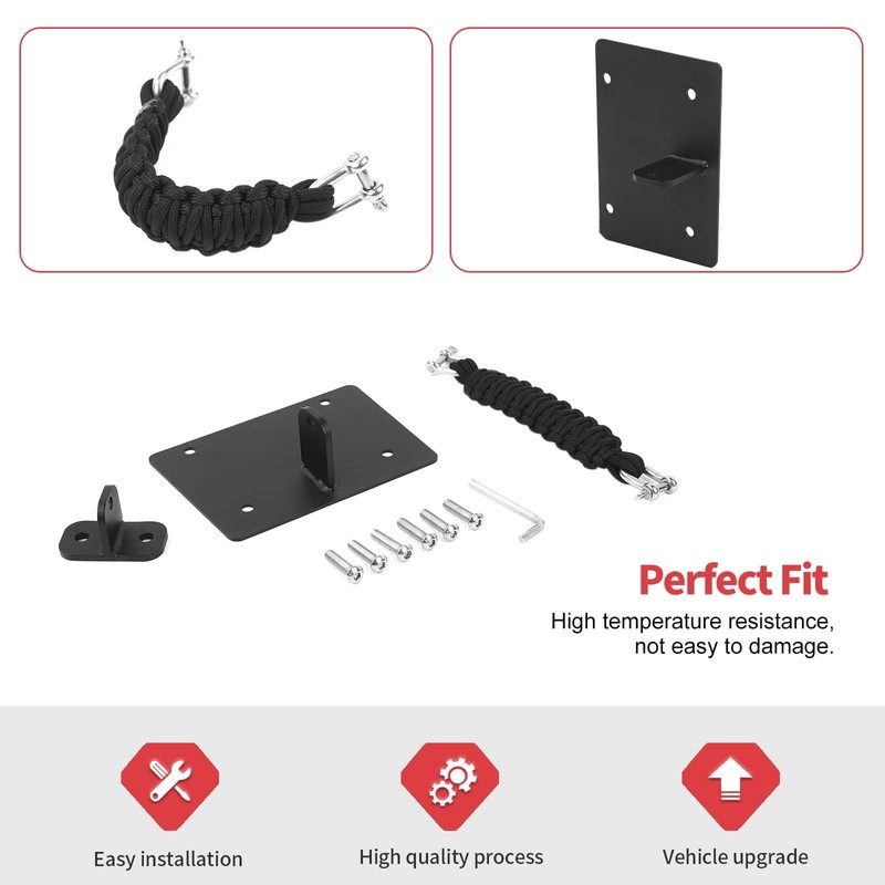 Rear Door Check Strap Tailgate Stopper Limiter Compatible with Jeep