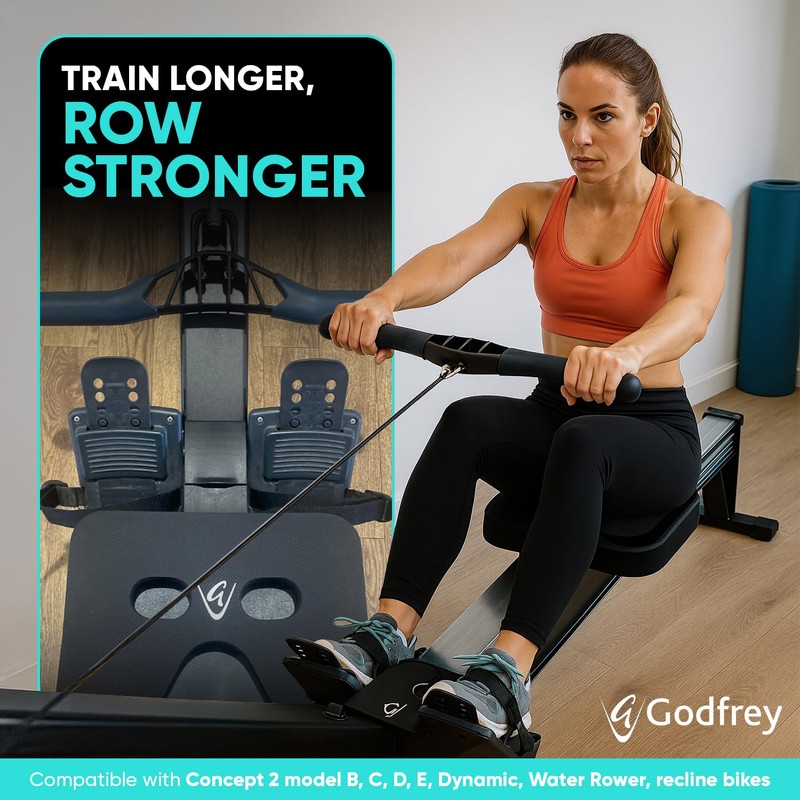 Godfrey Ergo Grip Rowing Machine Seat Cushion – 12mm Non-Slip