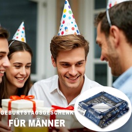 Birthday gift for men, gifts for men, birthday gift man, men gifts, birthday, birthday gift for dad, grandpa, boyfriend, birthday man blanket, 150 x 130 cm