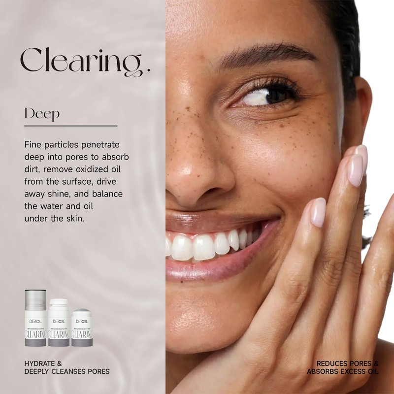 Deep Cleansing Mud Mask Stick - 45g Large Capacity with