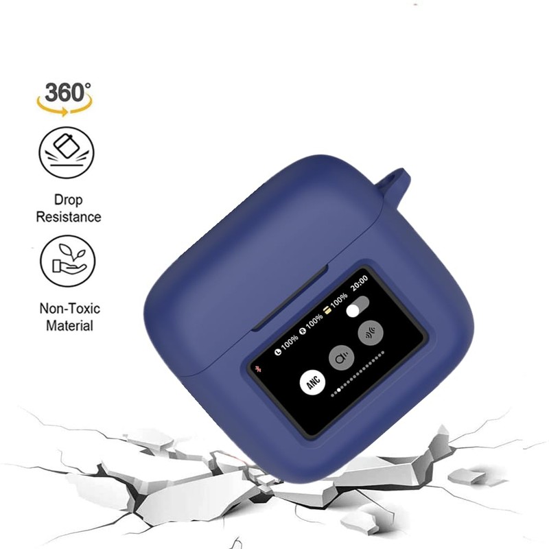 Ankersaila Case Compatible with JBL Tour Pro 3,Soft Silicone Shockproof