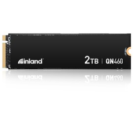 INLAND QN460 SSD 2TB Gen4 NVMe M.2 Internal Gaming Solid State Drive, Up to 6,000MB/s, Storage and Memory for Laptop & PC Desktop