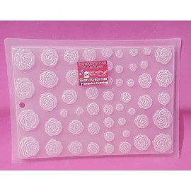 Jello Mold/molde figura rosas  minis