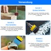 Sandpaper 25 mm Velcro 268 Pieces, Wet Dry Sanding Disc,