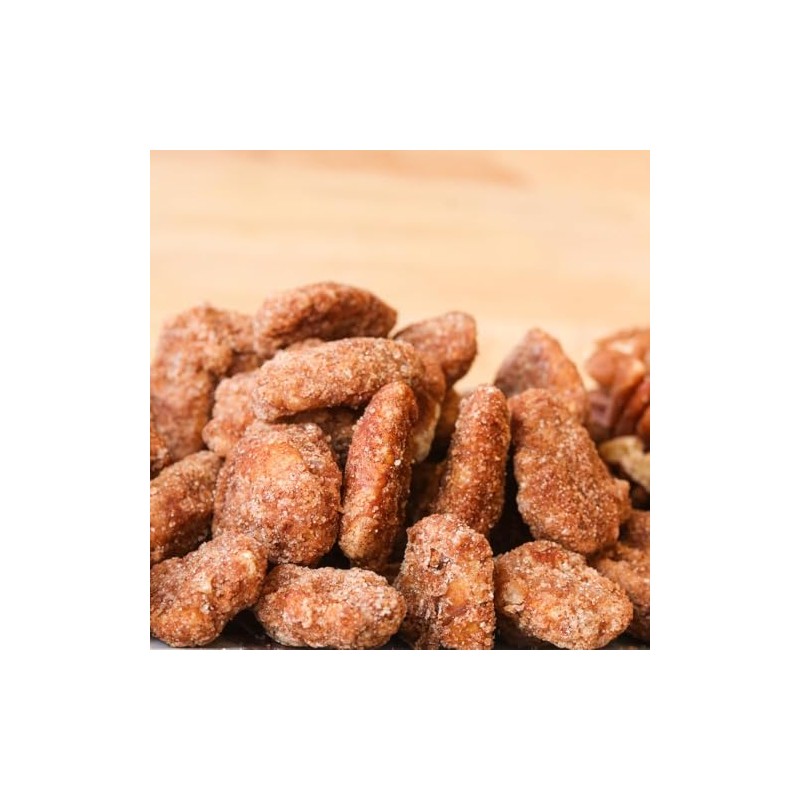 Aunt Sally's Pralines- Cinnamon Coated Pecans- 5 oz box