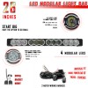 Stark 26" 120W CREE FLOOD SPOT LED Detachable Light Bar