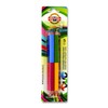 KOH-I-NOOR 2195005001BL Jumbo Colored Pencils Set, 5 Duo