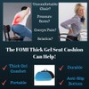 FOMI Thick Premium All Gel Orthopedic Seat Cushion | (16.5"