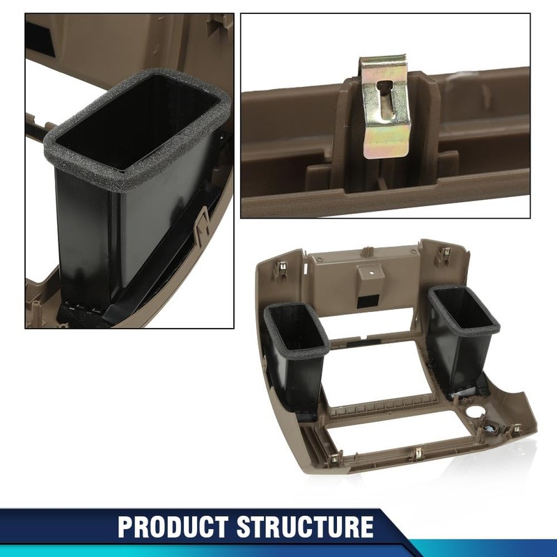 PIT66 Center Dash Console Instrument Panel Cluster Lid Bezel Compatible