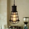 Cerdeco Retro Cage Shade Pendant Light Exotic Vintage Industrial Interior