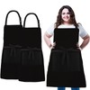 MissOwl Plus Size 2 Pack Adjustable Water Resistant Long Ties