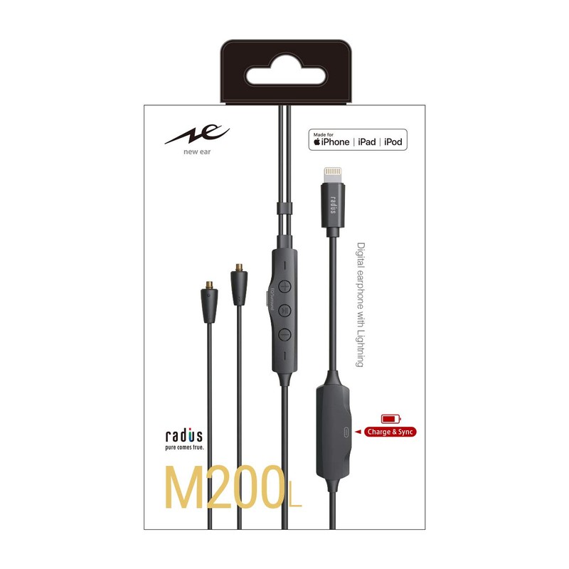 Radius HC-M200LK HC-M200L MMCX Lightning Cable : Ne Lightning Cable