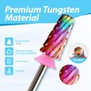MagiBling Cross Cut Tapered Barrel 3/32'' Safety Tungsten Nail Drill