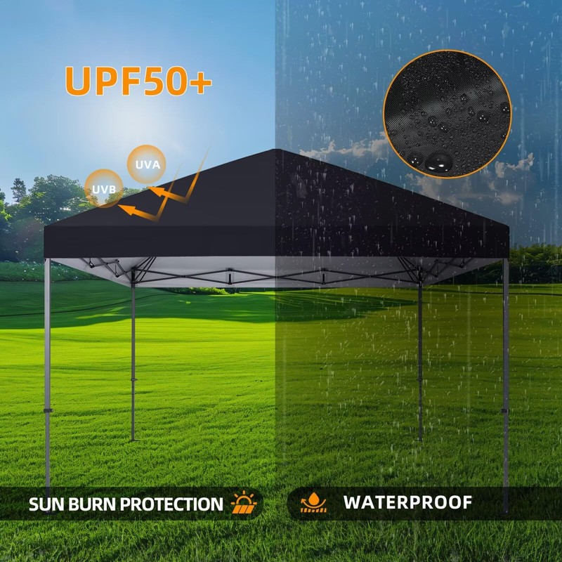 8x8 Canopy Replacement Top Only,Waterproof Pop Up Canopy Tent Top