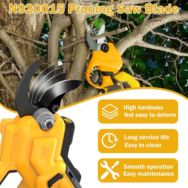 N920015 Pruning Shear Blade Compatible with Dewalt 20V MAX Cordless