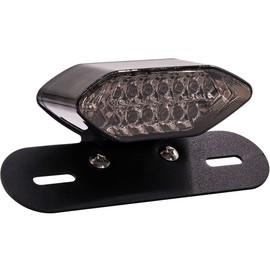 Aoling Motorcycle Tail Lamp 12V Vintage Brake Light Turn Signal License Plate Position Lamp Integrated Function Motorcycle Rear Light with Wiring Gobble Compact Motorcycle Tail Light Tail Lamp Light