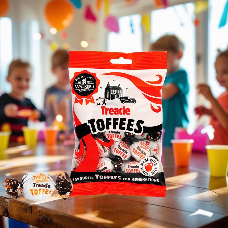 Walkers' Nonsuch Treacle Toffee | with Condensed Milk & Black