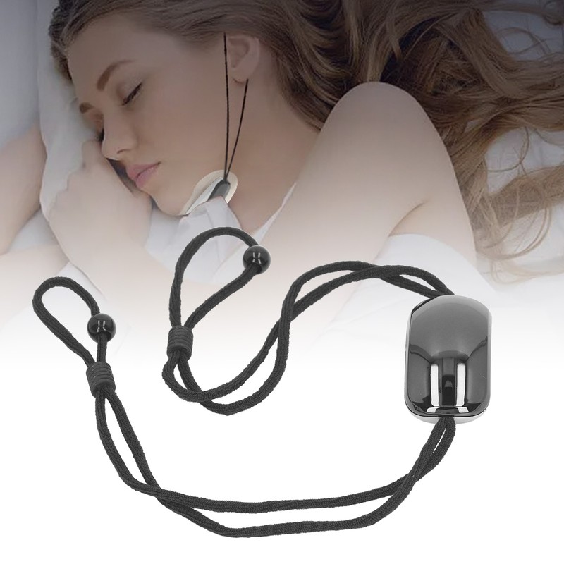 Smart Throat Snoring Device with Magnetic Patch Pulse Massage Relieve