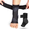 Poemtian Adjustable Ankle Brace for Women and Men, Ankle Support,