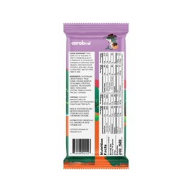 CAROBME ORGANIC UNSWEETENED CAROB BAR | Vegan Soy Free Gluten-Free | Caffeine Free Substitute for Chocolate, Candy and chocolate bars