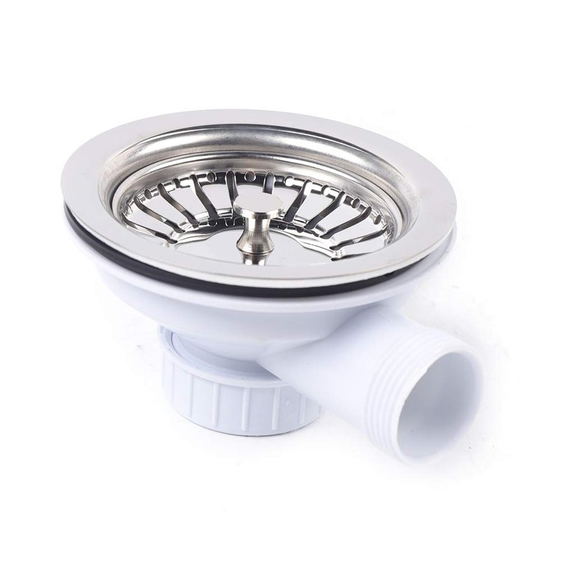 Small RV Sink,Stainless Steel Caravan Camper Sink with Water Pipe,