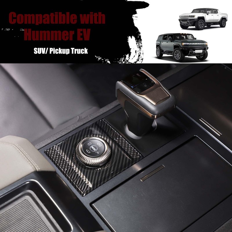 Aotumcer Center Console Driving Mode Trim Frame for Hummer EV