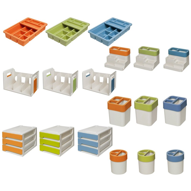 Nakabayashi PLS-BE1-O Bookend, Orange