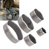 5Pcs Leather Punch Die Set Cutter Hollow Oval Cutting Mold