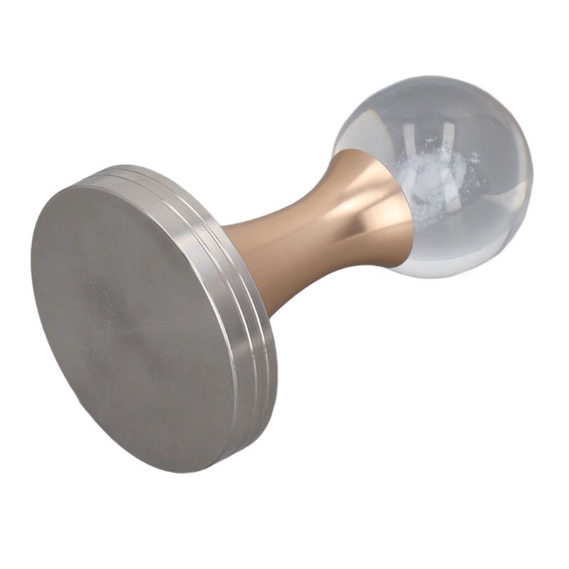 Coffee Tamper Food Grade Stainless Steel Crystal Ball Coffee Powder