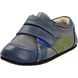 See Kai Run Nikolai Sneaker (Infant/Toddler),Blue/Grey/Green,3 M US Infant-(6-9 months)