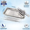 8 Pc Dental Amalgam Pluggers Composite Plastic Filling/Root Canal Instruments