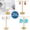 Towel Rack T-Shape Hand Towel Holder for Bathroom, Lightweight Bathroom