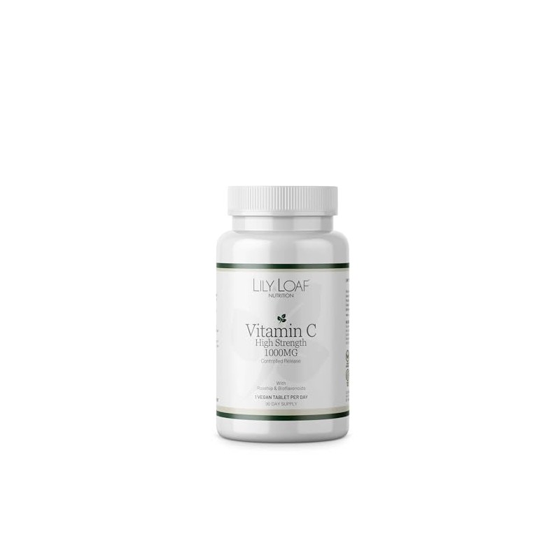 Lily & Loaf Vitamin C High Strength 1,000mg – Controlled