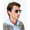 Lacoste Men's Sunglasses, 038 Matte Light Gunmetal