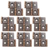 8 Pcs 47x47mm Double Acting Hinges Furniture Folding Screen Hinges,