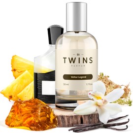 TWINS - Impression by Avntus - Luxury Perfume For Men - Clean Ingredients, Paraben Free, Cruelty Free, Vegan Spray - Eau De Parfum Spray - Veltor Legend - Fragrance 1.7 fl. Oz. (50ml)