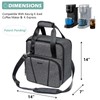 BAGSPRITE Coffee Maker Travel Bag Compatible with Keurig K-Express Coffee