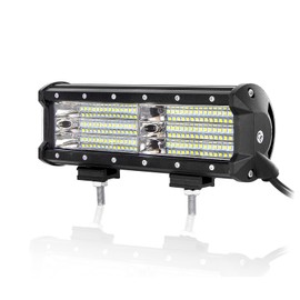 PICAA LED Light Strip 9D Four Rows LED Work Light Bar 9 Inch 24 cm 270 W LED Light Bar 12 V Spot Flood Light Combination LED Work Light Bar for SUV Offroad ATV UTV 4x4 Car