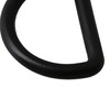 Emptty 20PCS Black Multi-Purpose Plastic 2.5cm D Ring D Shaped