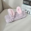 Superpalarama Rabbit Microfiber Wash Hairband Purple