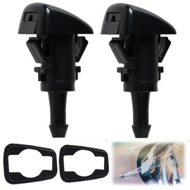FunWorth 2 Pack 986302K100 Windshield Washer Nozzles, Replacement Windscreen Washer Jets Compatible with Kia Sportage, Hyundai I30, I20, Tucson, Venga, and Soul (2008-2011)