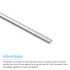 QUARKZMAN Fully Threaded Spindle M4 x 120 mm 0.7 mm