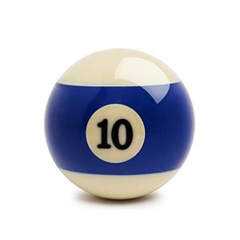 Superbilliards Billiard Pool Table Standard Replacement Ball 2 ¼” - 57.2 mm (#10)