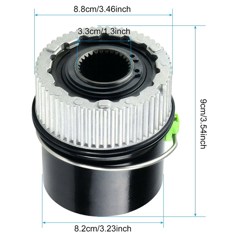MotorbyMotor 4WD Front Auto Locking Hub Fit Ford F-250 F-350
